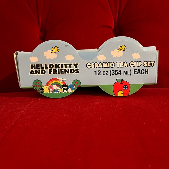 Hello Kitty and Friends Tea Cup Set of 2 New in Package - Picture 3 of 9